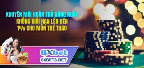 Khám phá khuyến mãi 8xbet với hướng dẫn đầy đủ về các ưu đãi và chương trình khuyến mãi hiện có.